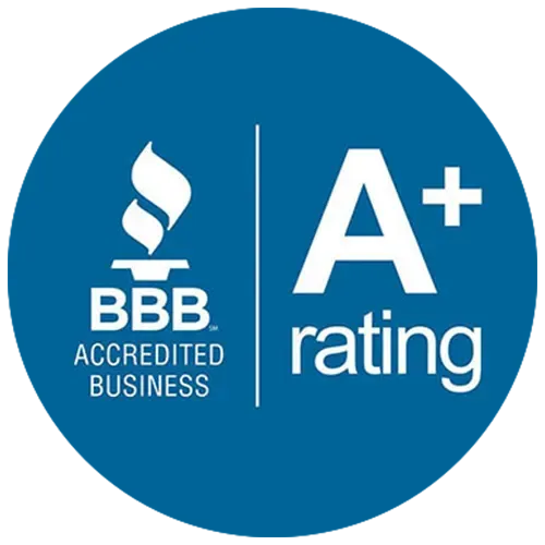 Better Business Bureau A+ Rating Badge